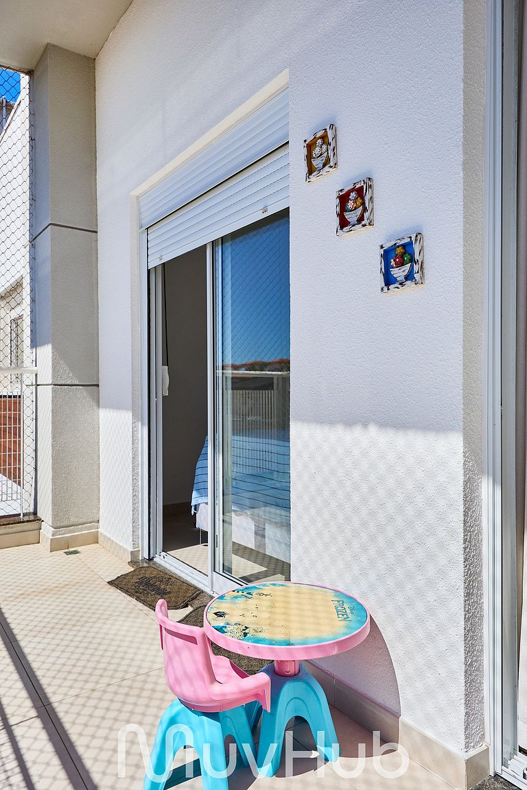3-bedroom apartment | Praia Grande - REF JS55H