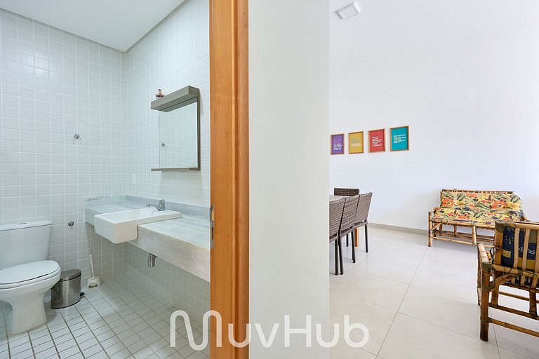 3-bedroom apartment | Praia Grande - REF JS55H